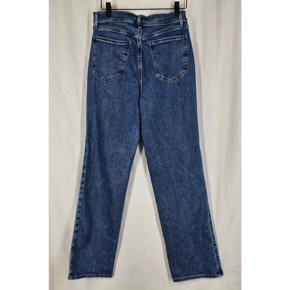 NOVA VINTAGE WOMEN'S BLUE WASH DENIM JEANS SIZE 26 – STYLE NVHRST836M BUTTON FLY - Picture 2 of 14